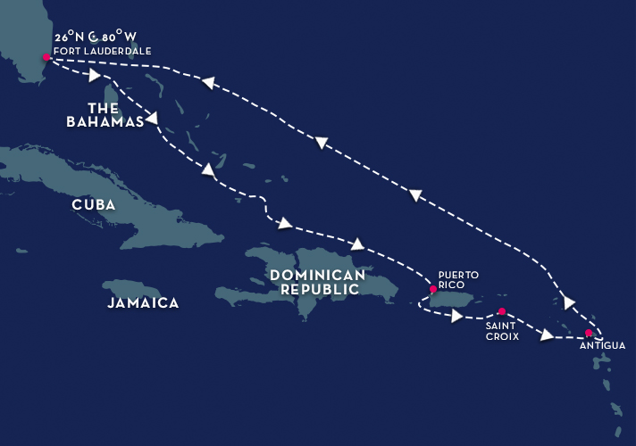 Caribbean Maps Show Where Your Cruise Is Going