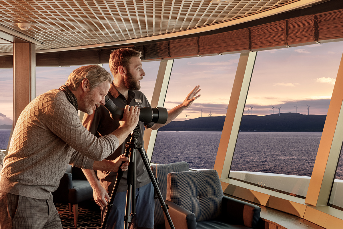 vistas desde el barco