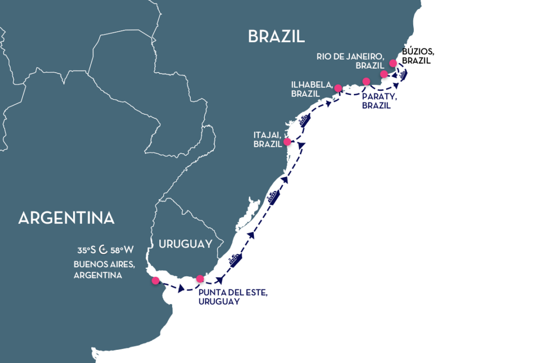 South America Cruise 2024 VACAYA